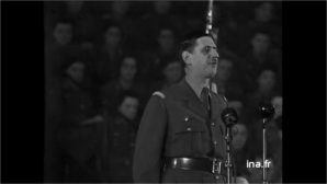 Click on the picture to listen the 1st speech on 15 november 1941